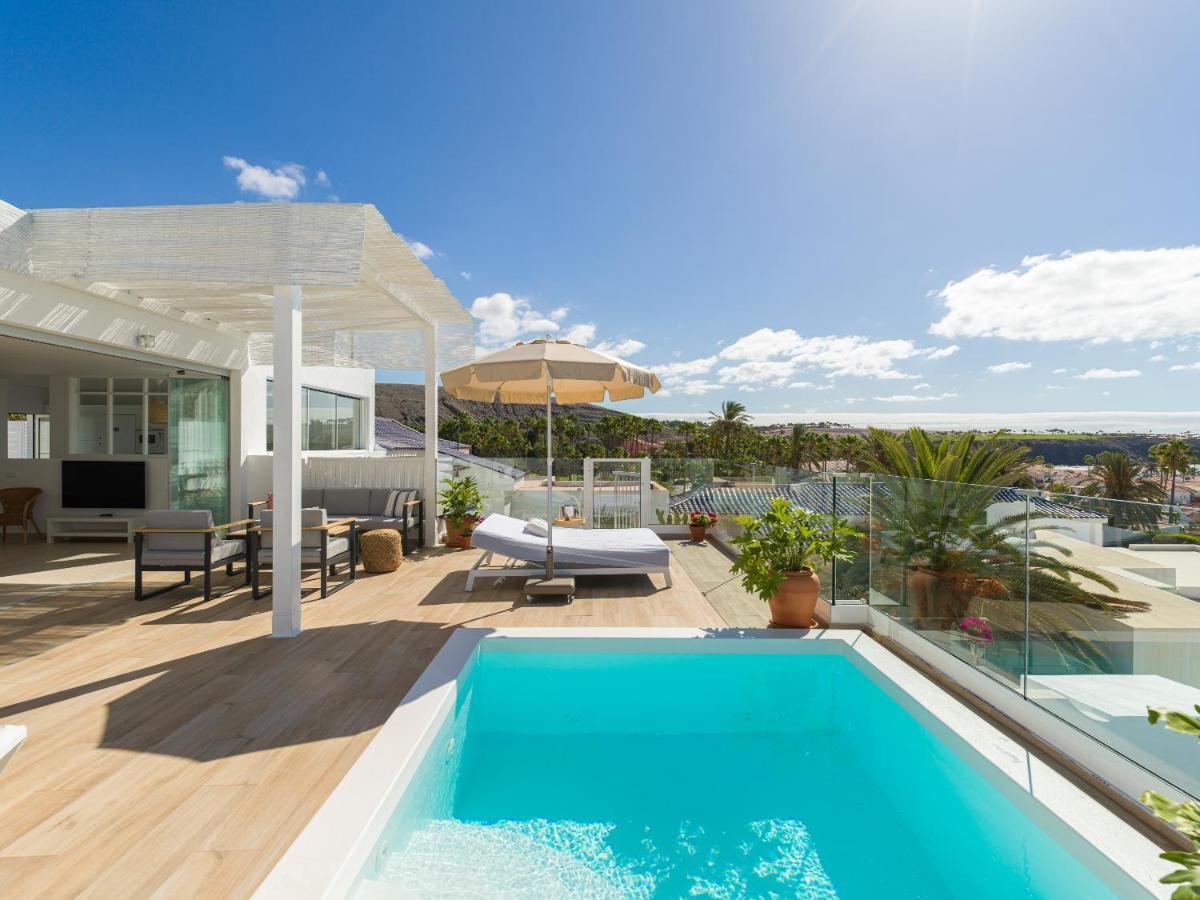 Pasitoblanco Porto Mare 7 Seaview Villa Private Heated Pool Pasito Blanco Zewnętrze zdjęcie
