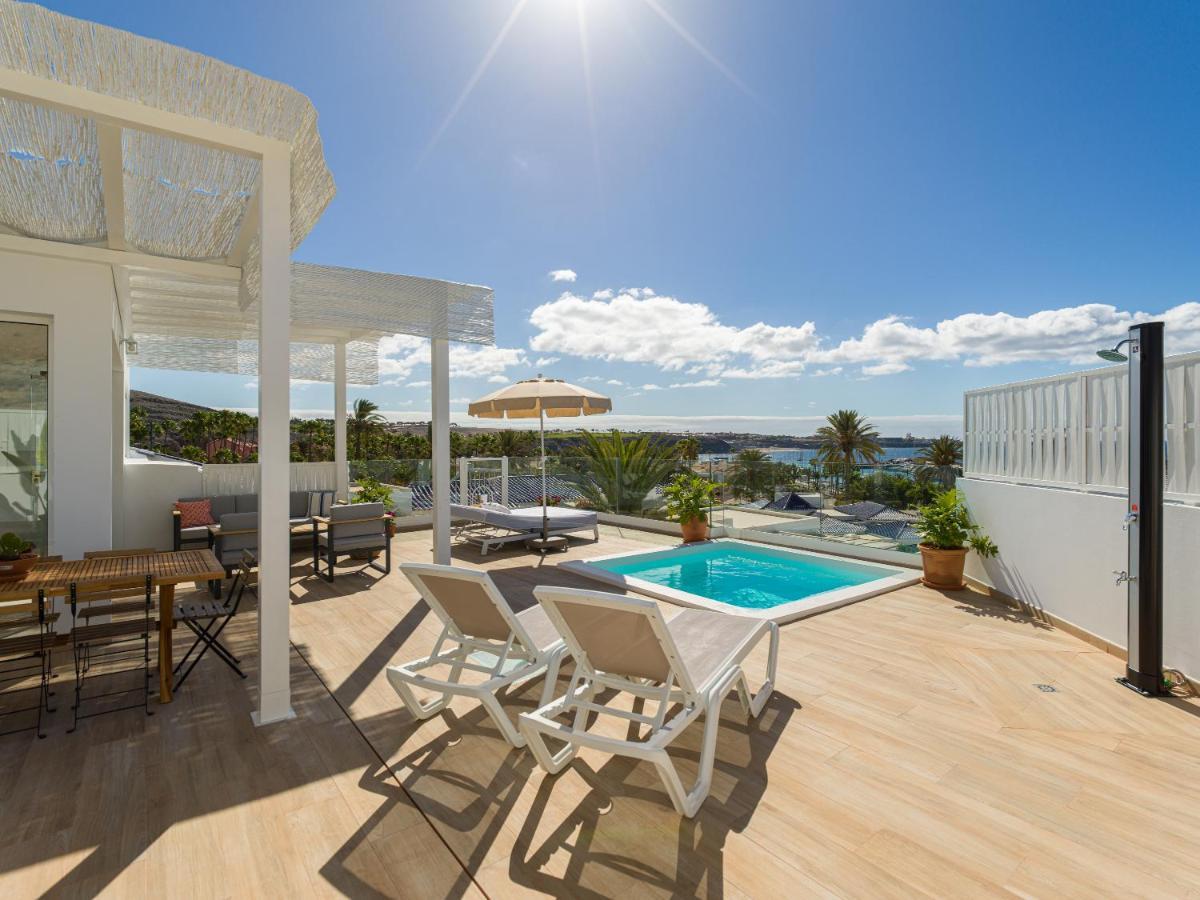 Pasitoblanco Porto Mare 7 Seaview Villa Private Heated Pool Pasito Blanco Zewnętrze zdjęcie
