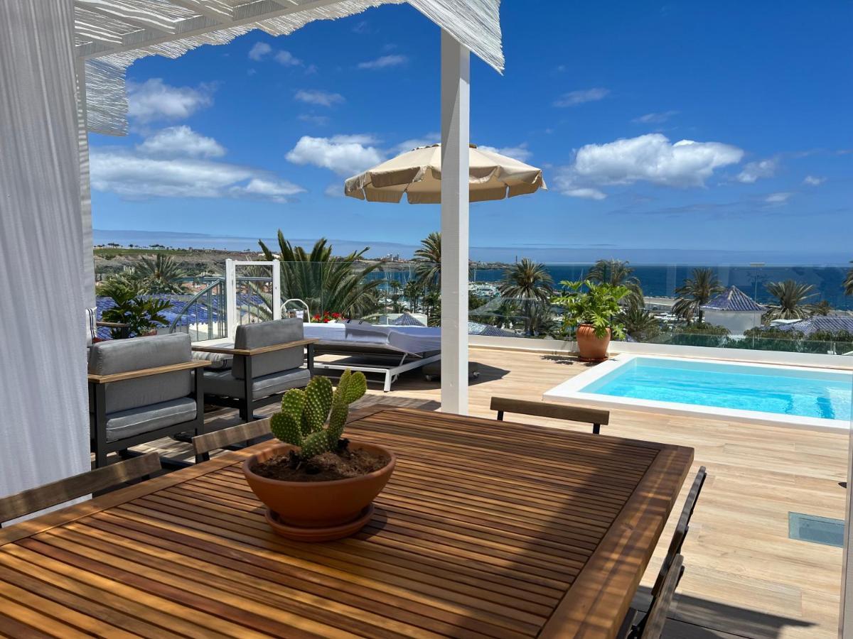 Pasitoblanco Porto Mare 7 Seaview Villa Private Heated Pool Pasito Blanco Zewnętrze zdjęcie