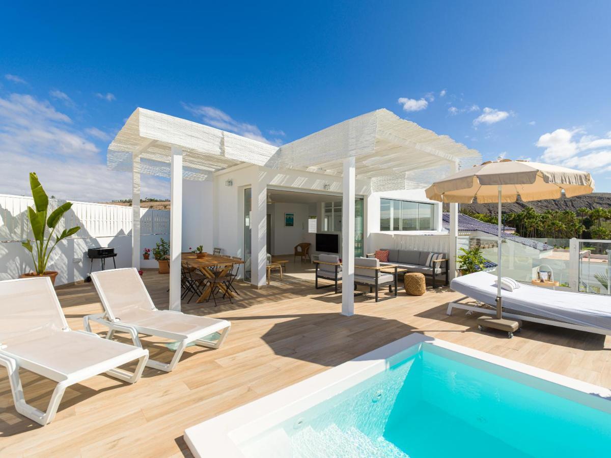 Pasitoblanco Porto Mare 7 Seaview Villa Private Heated Pool Pasito Blanco Zewnętrze zdjęcie