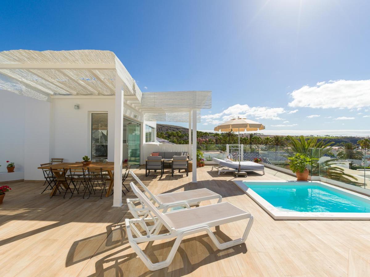 Pasitoblanco Porto Mare 7 Seaview Villa Private Heated Pool Pasito Blanco Zewnętrze zdjęcie