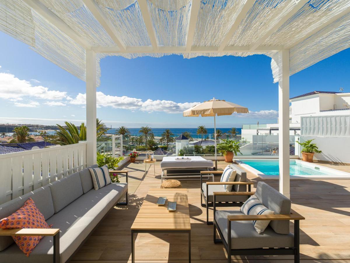 Pasitoblanco Porto Mare 7 Seaview Villa Private Heated Pool Pasito Blanco Zewnętrze zdjęcie